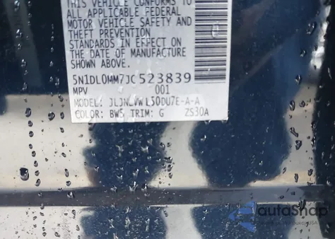 2018 Infiniti Qx60 from USA, damaged, VIN 5N1DL0MM7JC523839